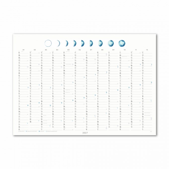 Mondkalender 2027 - SANS