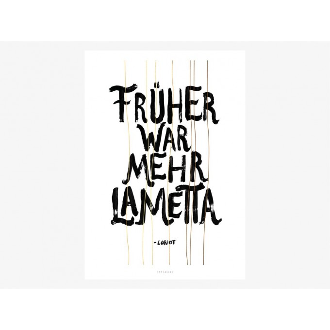 typealive / Mehr Lametta