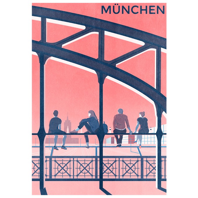 Haus der Riso - München - A3 Risograph-Druck