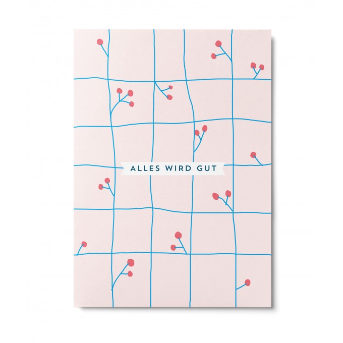UNTER PINIEN – Alles wird gut – Postkarte