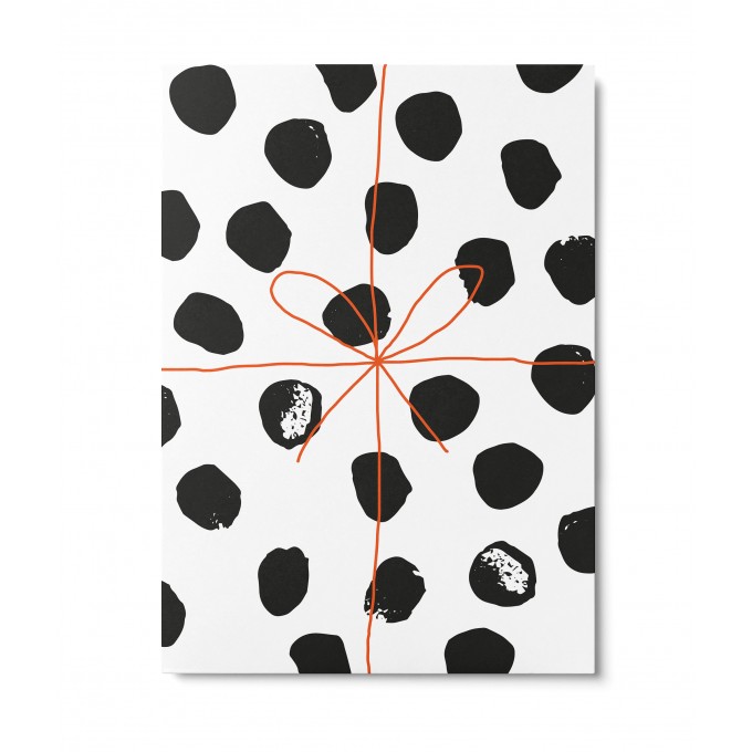 UNTER PINIEN – Geschenk gepunktet – Postkarte