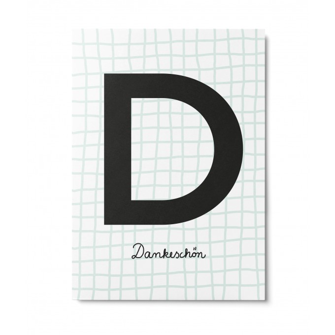 UNTER PINIEN – Dankeschön Waffel – Postkarte
