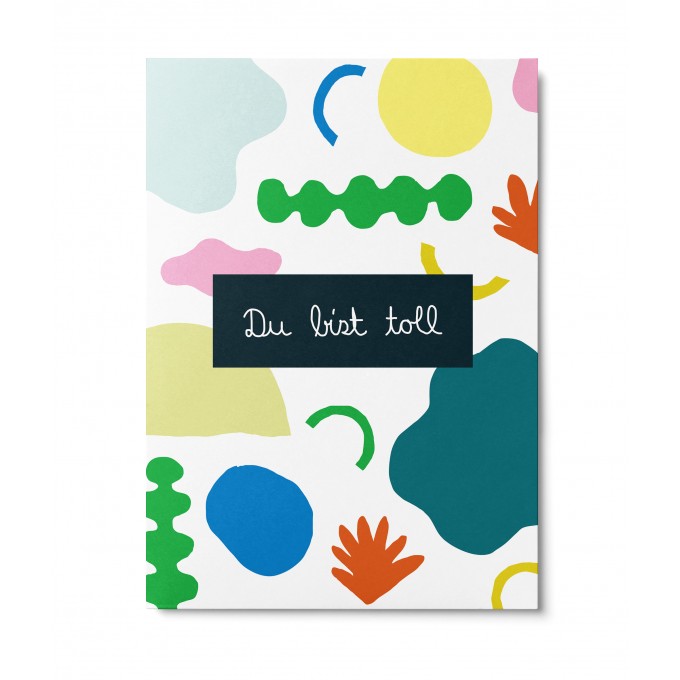 UNTER PINIEN – Algue Postkarte
