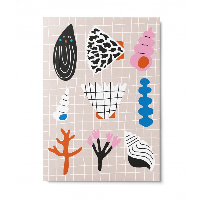 UNTER PINIEN – Moules – Postkarte