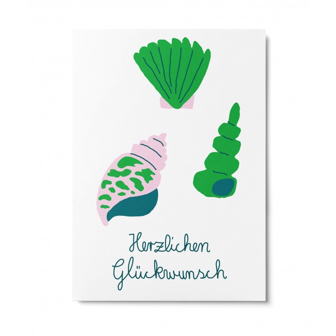 UNTER PINIEN – Strandspaziergang – Postkarte