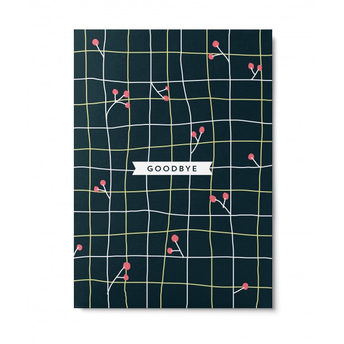 UNTER PINIEN – Goodbye – Postkarte