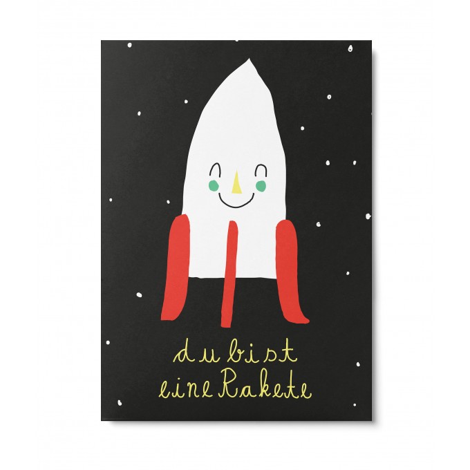 UNTER PINIEN – Rakete – Postkarte