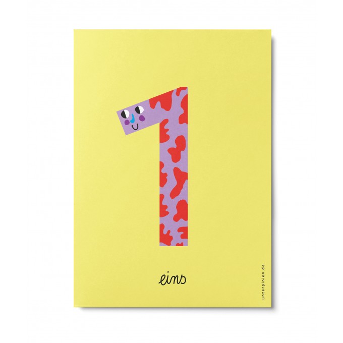 UNTER PINIEN – eins – Postkarte