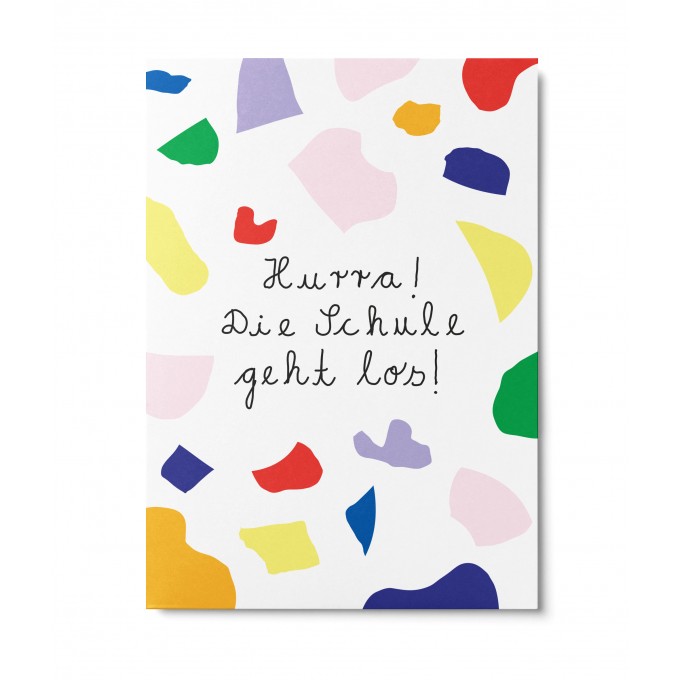 UNTER PINIEN – Schulstart – Postkarte