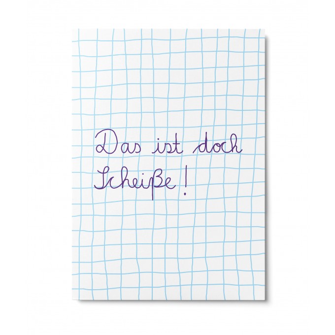 UNTER PINIEN – das ist doch Sch... – Postkarte