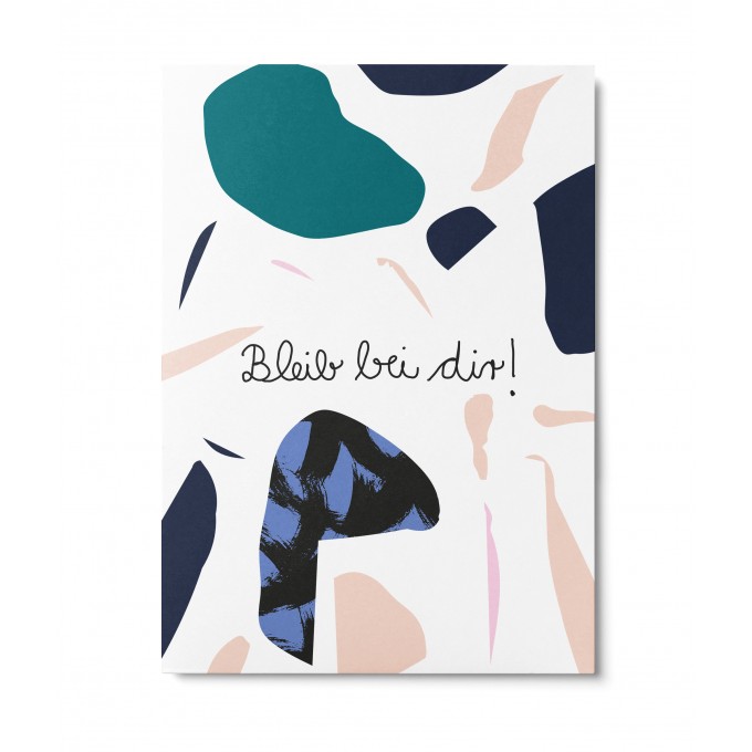 UNTER PINIEN – Bleib bei dir – Postkarte