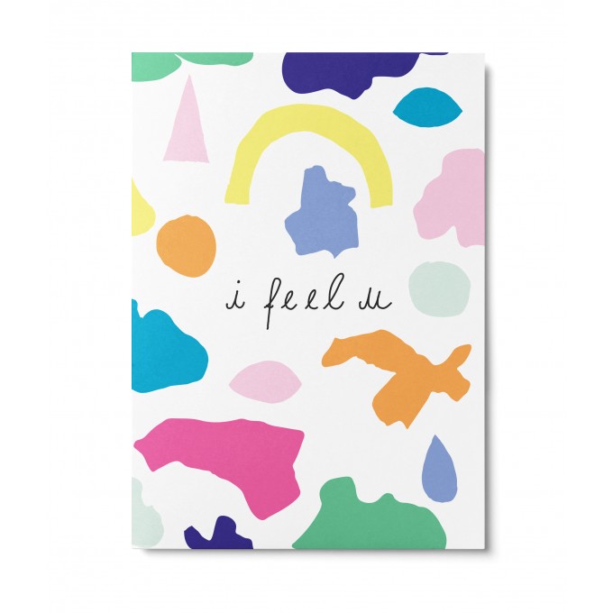UNTER PINIEN – i feel u – Postkarte