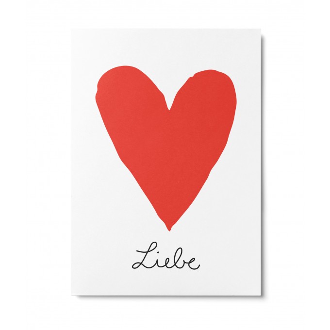 UNTER PINIEN – Liebe – Postkarte