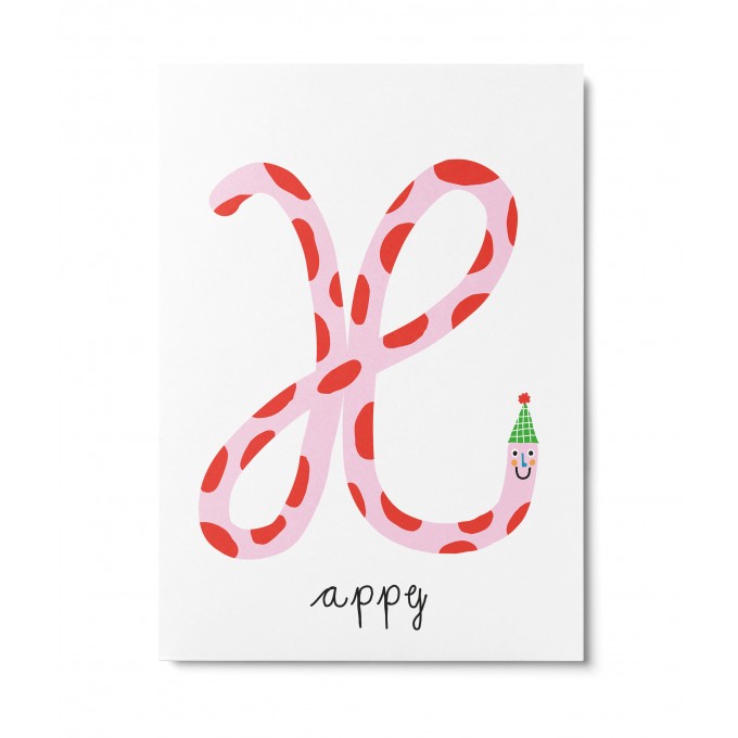 UNTER PINIEN – happy – Postkarte