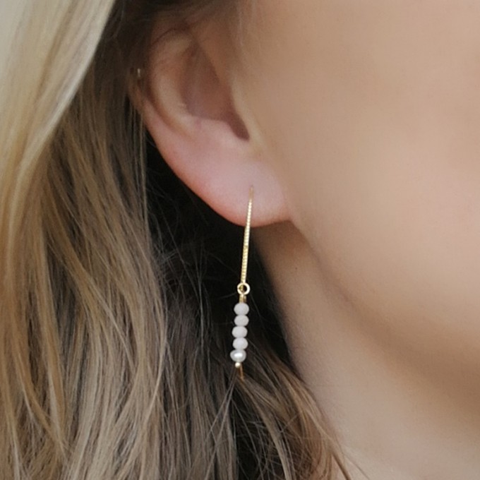 WUNDERVOLL | PEACH Blush Earrings