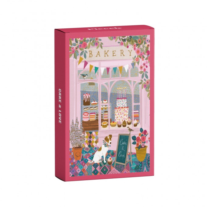 Piecely Cake & Love Minipuzzle, 99 Teile