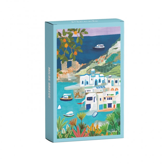 Piecely Milos Greece Minipuzzle, 99 Teile