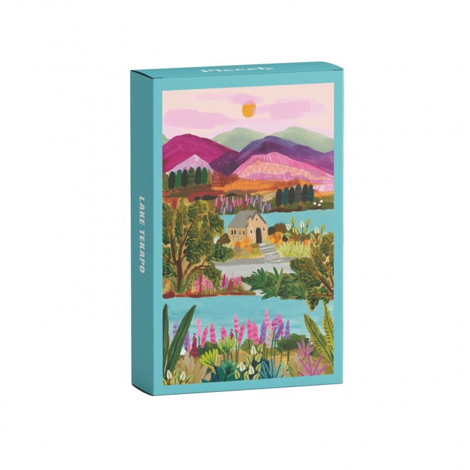 Piecely Lake Tekapo Minipuzzle, 99 Teile