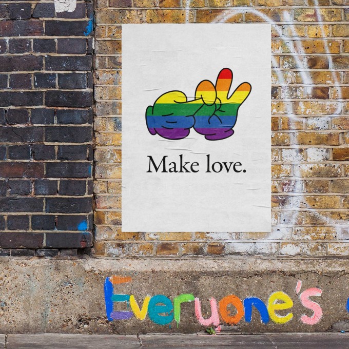 Make Goods – Poster „Make Love"
