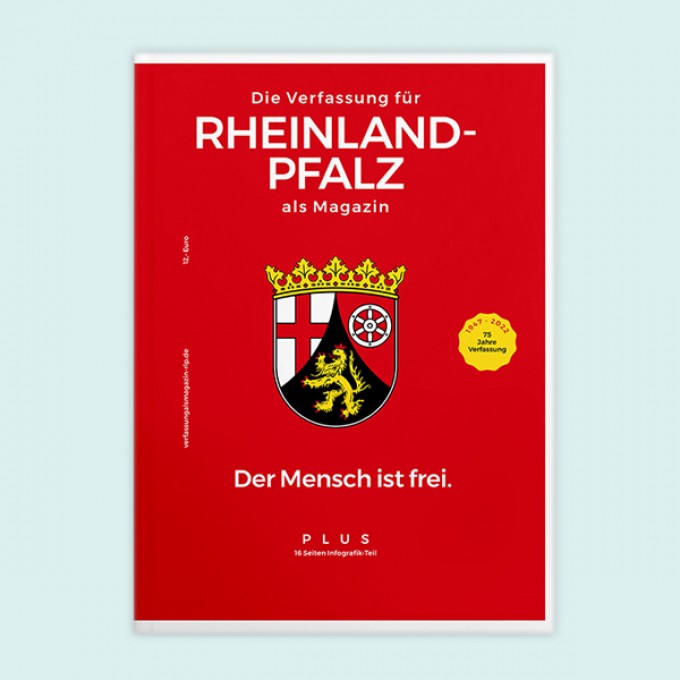 Die Verfassung für RHEINLAND-PFALZ als Magazin