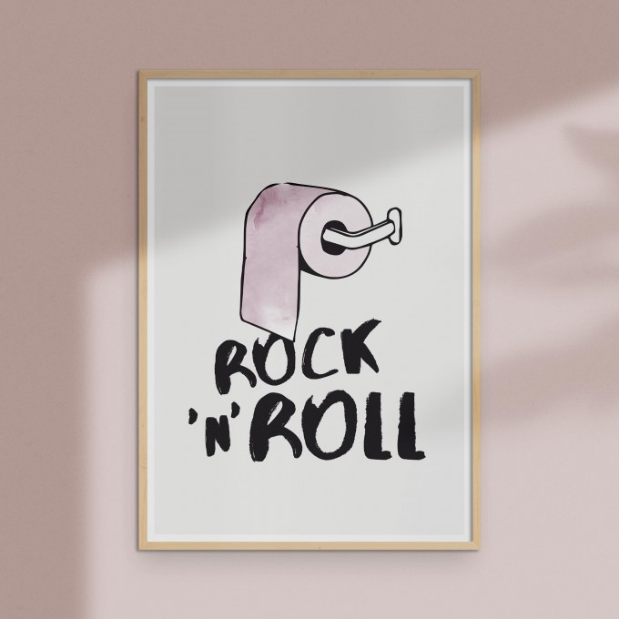 Amy & Kurt Berlin A3 Artprint "Rock'n'roll"