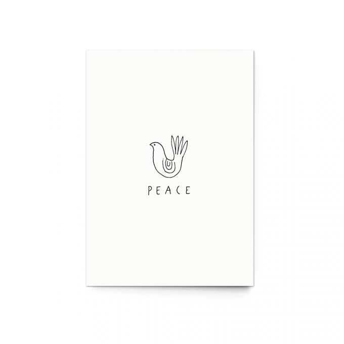 sonst noch was? Postkarte "Peace" 