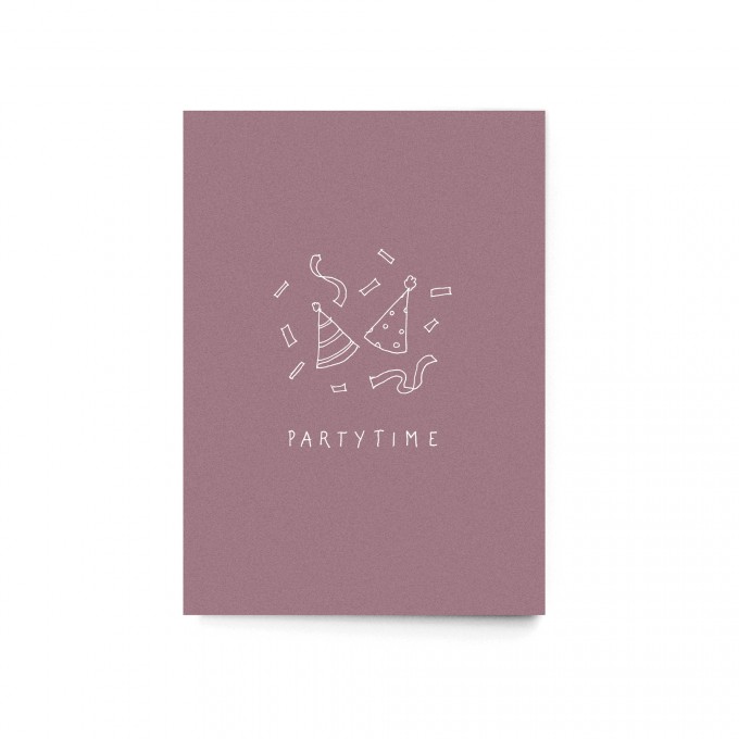 sonst noch was? Postkarte "Party Time"