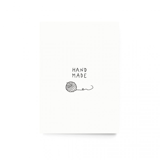 sonst noch was? Postkarte "Handmade"
