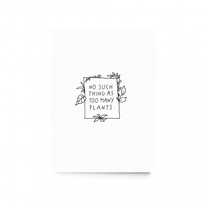 sonst noch was? Postkarte "Plant Lady"