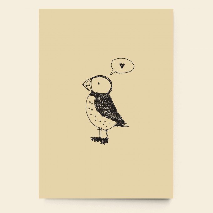 sonst noch was? Postkarte "Taucher-Liebe"