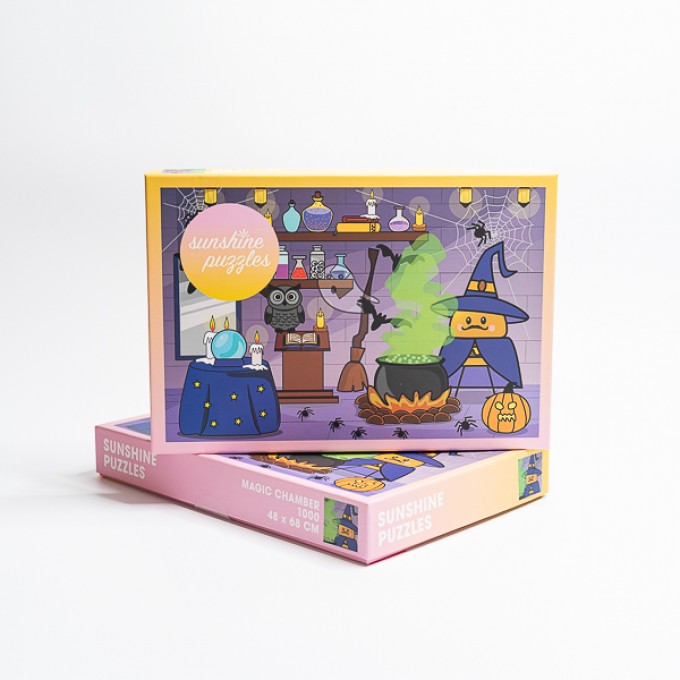 SUNSHINE PUZZLES, MOTIV "MAGIC CHAMBER", 1000 TEILE PUZZLE