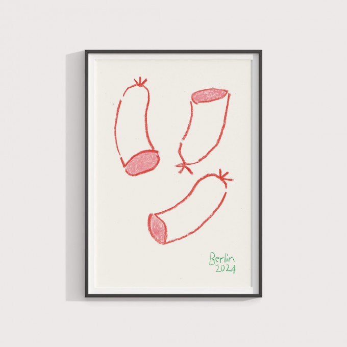 Würste – Print von Lavanda Posters