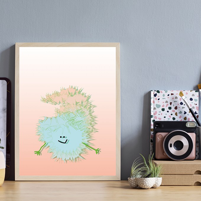 ZEITLOOPS "Das Schwuschel", Posterprint, 30x40 cm