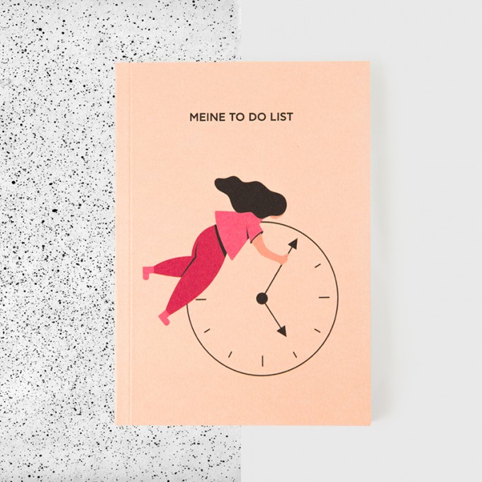 ela gabriela design "Meine To Do List" – Notizbuch