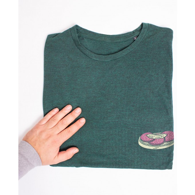 Martin Krusche - Männershirt »Stulle« Heather Forest
