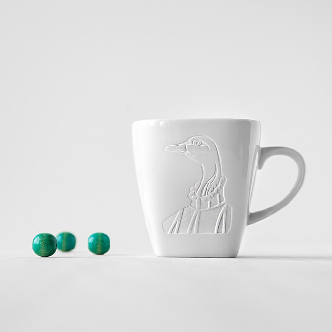 Amy & Kurt Berlin Tasse "Frau Gans"