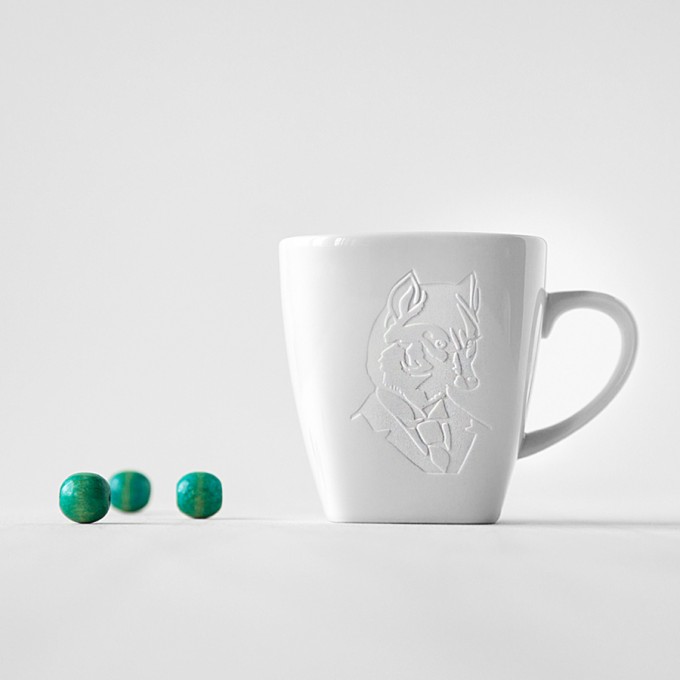 Amy & Kurt Berlin Tasse "Herr Fuchs"
