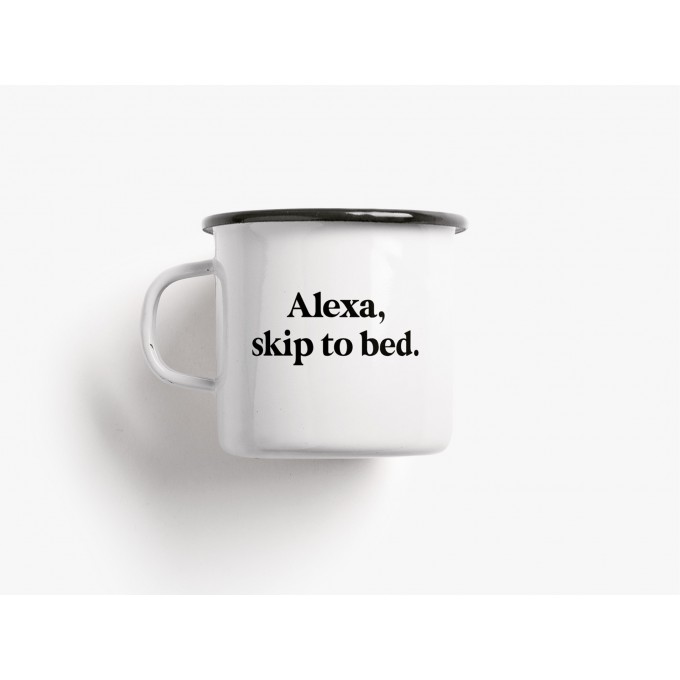 typealive / Emaillebecher Tasse / Alexa