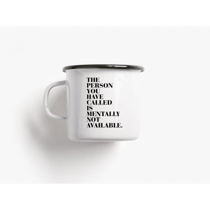 typealive / Emaillebecher Tasse / Available