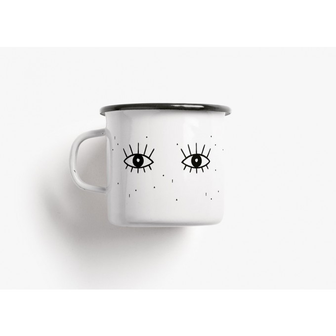 typealive / Emaillebecher Tasse / Smunday