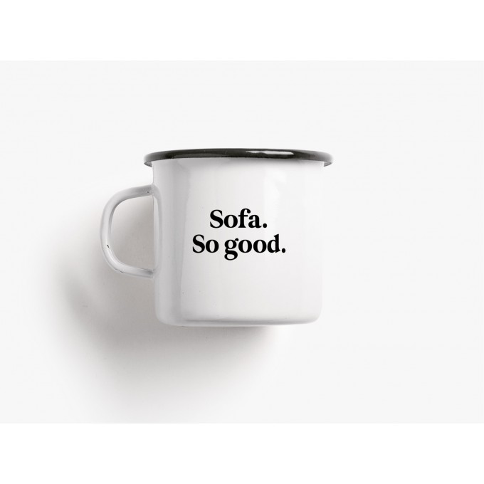 typealive / Emaillebecher Tasse / Sofa So Good