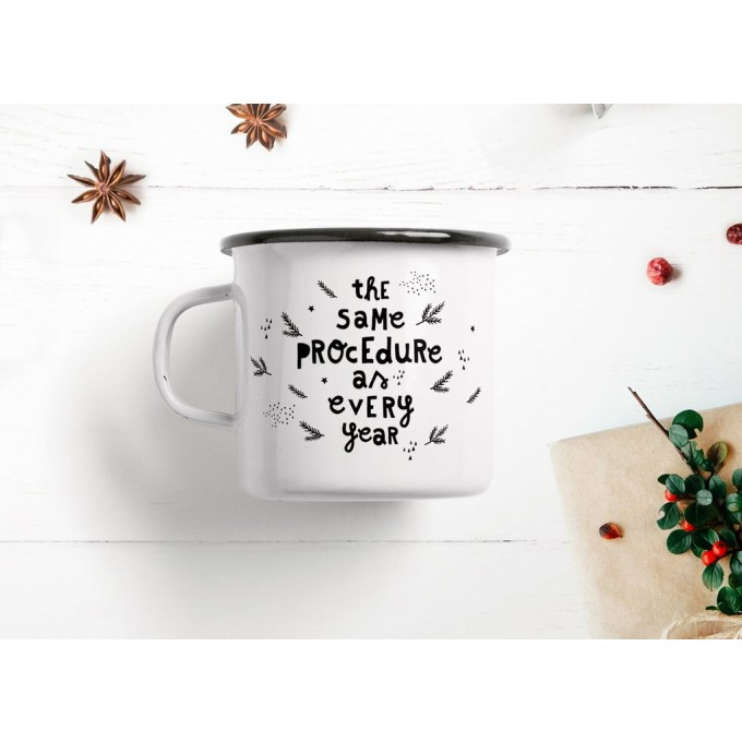 typealive / Emaillebecher Tasse / Procedure