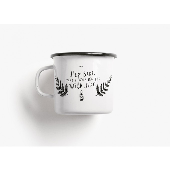 typealive / Emaillebecher Tasse / Wild Side