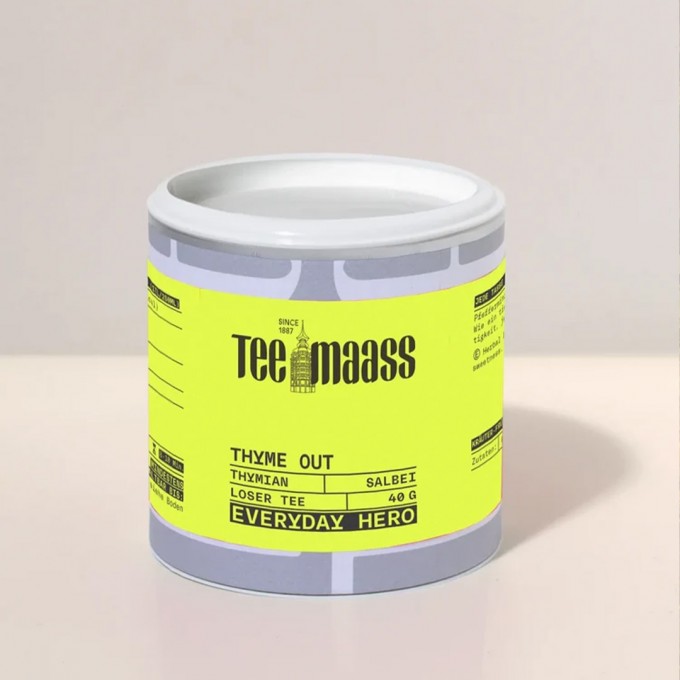 THYME OUT Kräutertee mit Thymian & Salbei - TEE MAASS