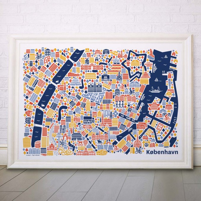 Vianina Kopenhagen Poster 100x70