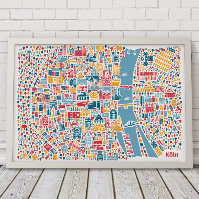 Vianina Köln Poster 70 x 50