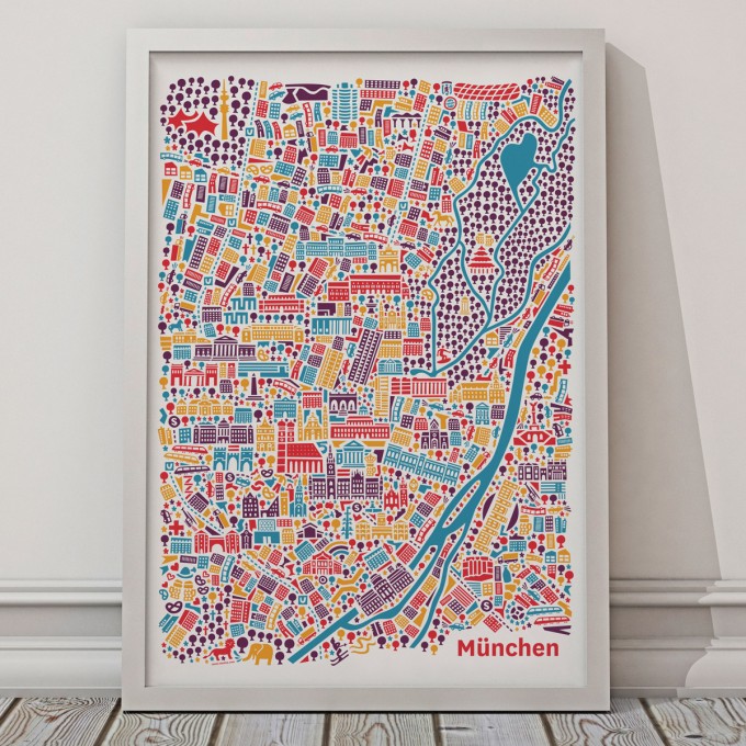 Vianina Poster München 50 x 70