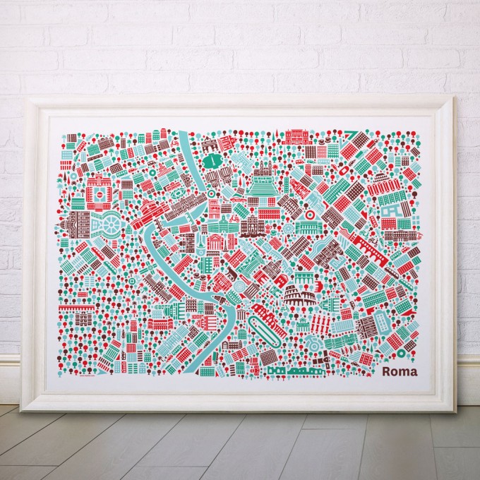 Vianina Rom Poster 70x50