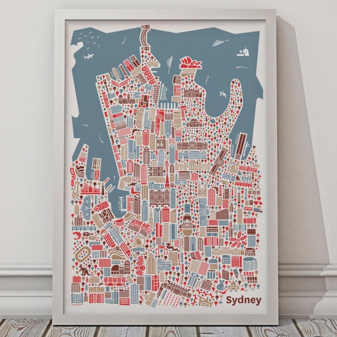 Vianina Sydney Poster 70x100