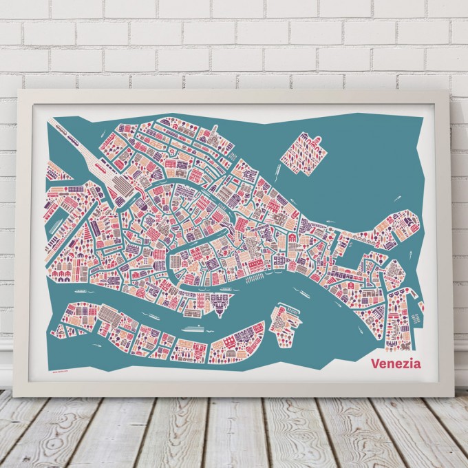 Vianina Venedig Poster 100x70